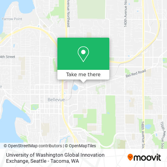Mapa de University of Washington Global Innovation Exchange