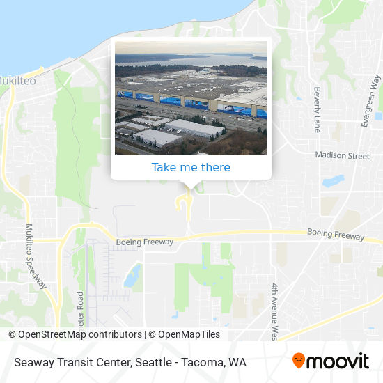 Mapa de Seaway Transit Center