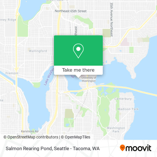 Salmon Rearing Pond map