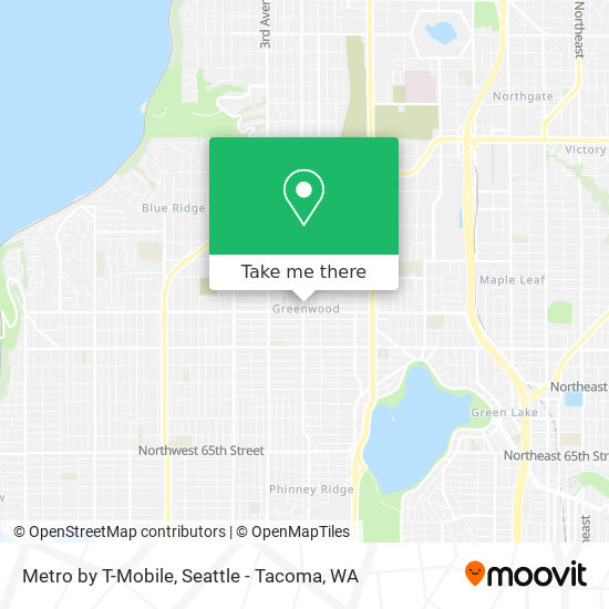 Metro by T-Mobile map