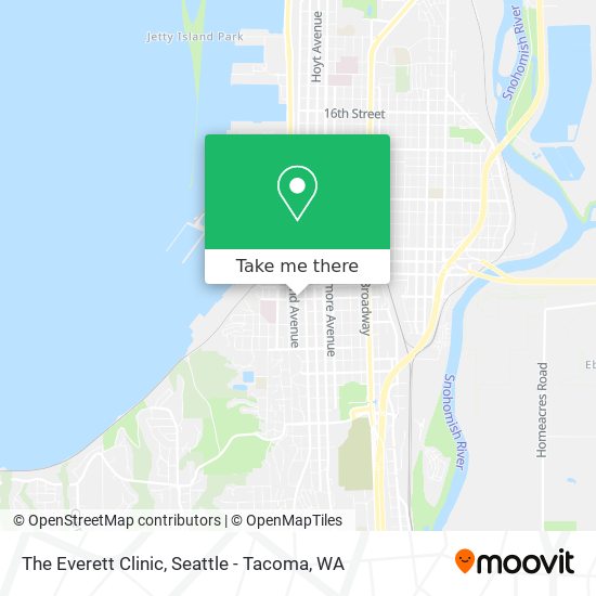 Mapa de The Everett Clinic