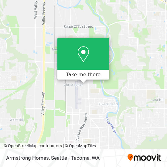 Armstrong Homes map