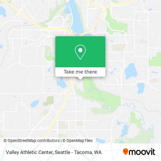 Valley Athletic Center map