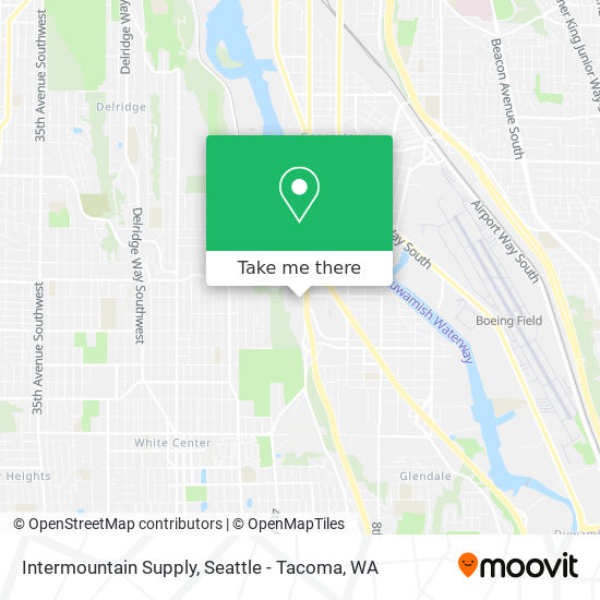 Mapa de Intermountain Supply