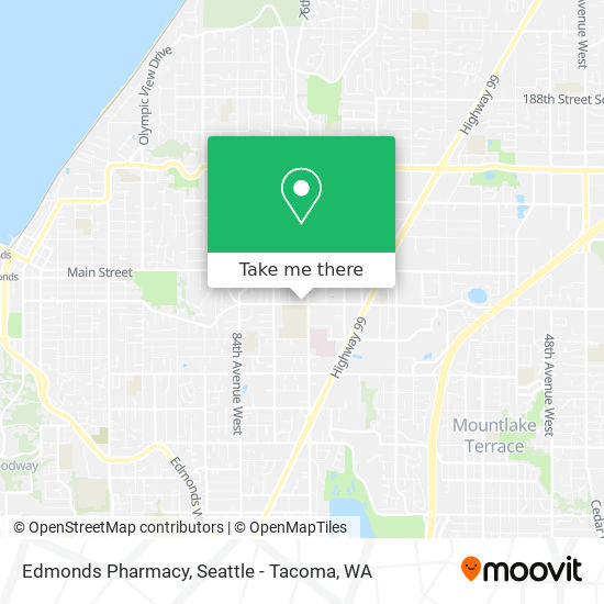 Edmonds Pharmacy map