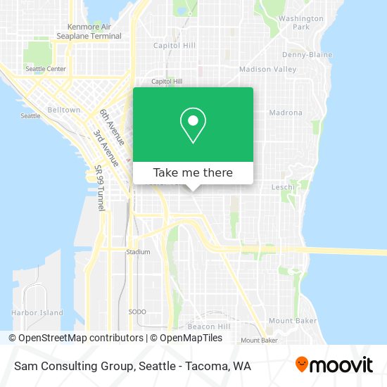 Sam Consulting Group map
