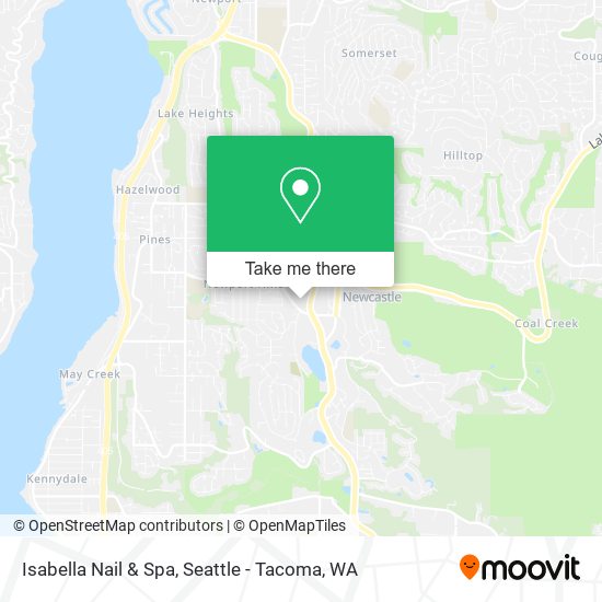 Isabella Nail & Spa map