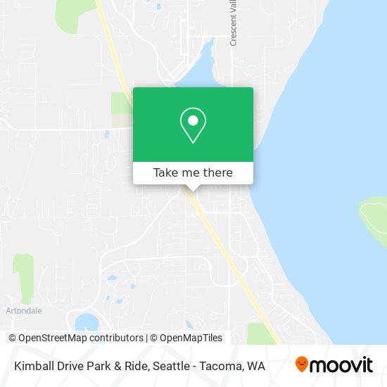 Kimball Drive Park & Ride map