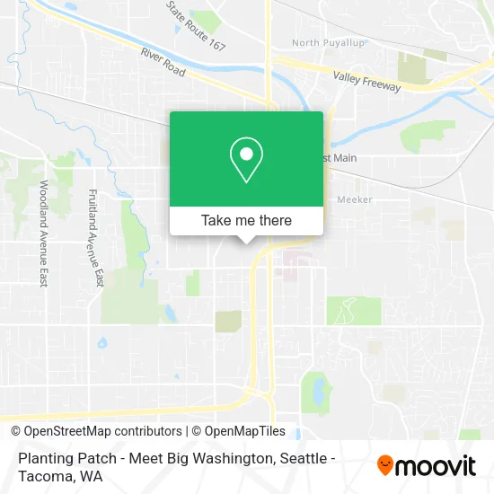 Mapa de Planting Patch - Meet Big Washington