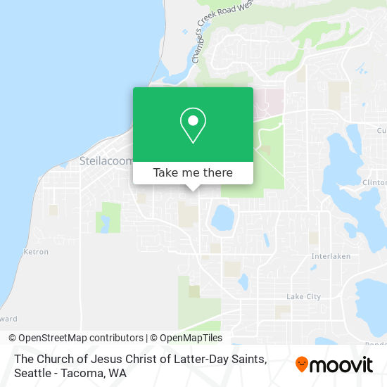 Mapa de The Church of Jesus Christ of Latter-Day Saints