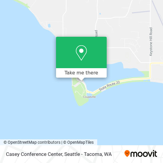 Mapa de Casey Conference Center