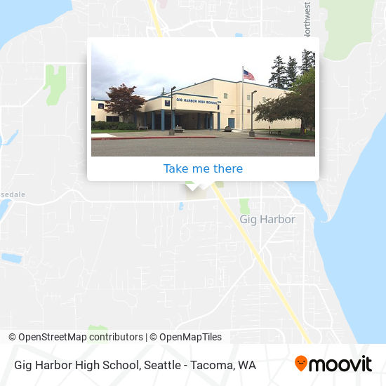 Mapa de Gig Harbor High School