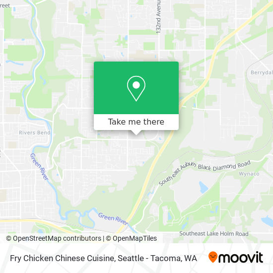 Fry Chicken Chinese Cuisine map