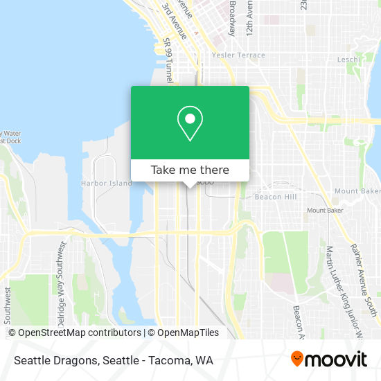 Seattle Dragons map