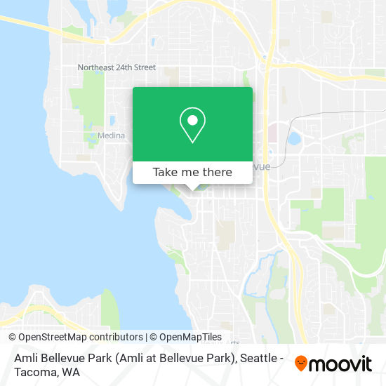 Amli Bellevue Park map