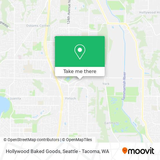 Mapa de Hollywood Baked Goods