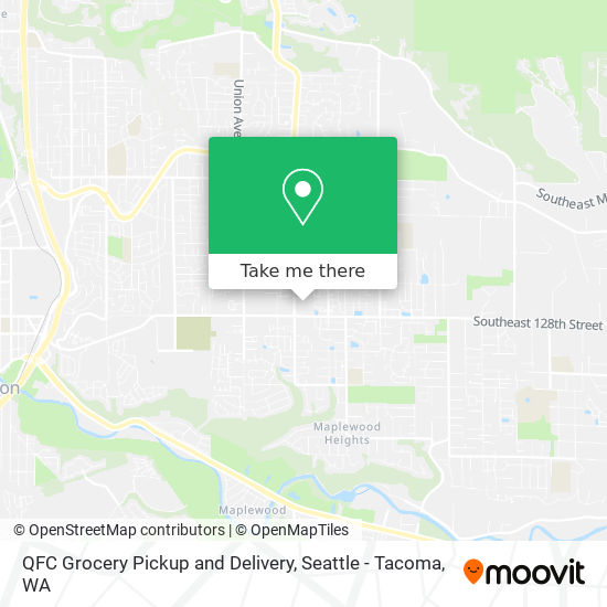 Mapa de QFC Grocery Pickup and Delivery