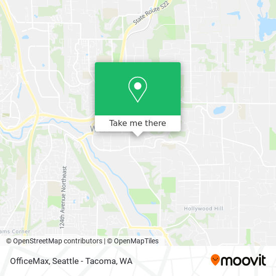 OfficeMax map