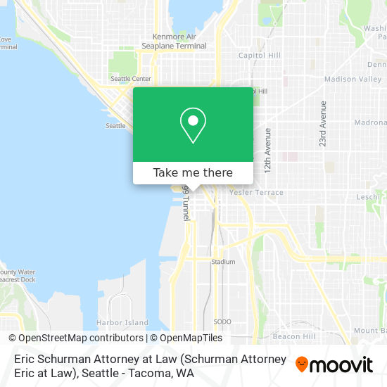 Mapa de Eric Schurman Attorney at Law