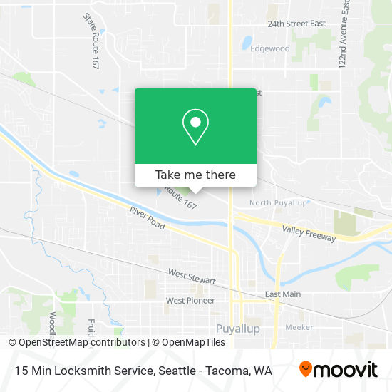 15 Min Locksmith Service map