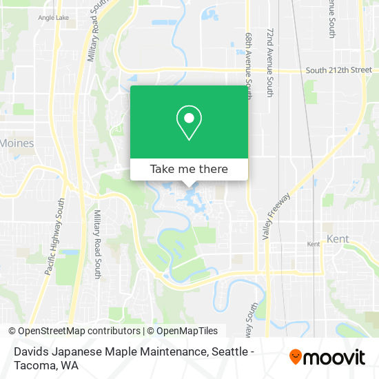 Davids Japanese Maple Maintenance map