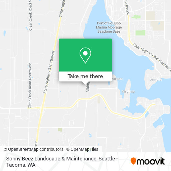 Sonny Beez Landscape & Maintenance map