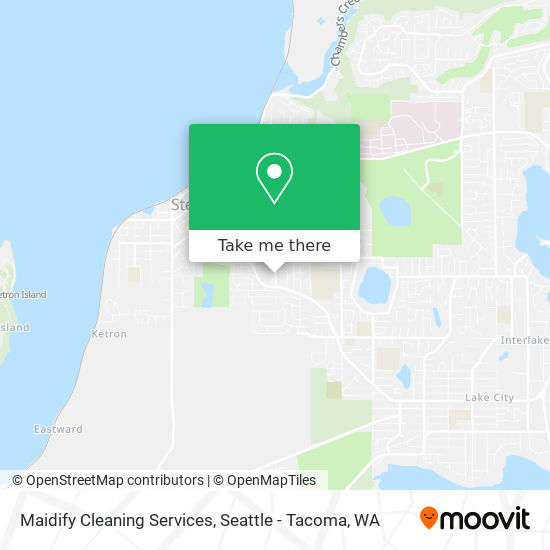 Mapa de Maidify Cleaning Services