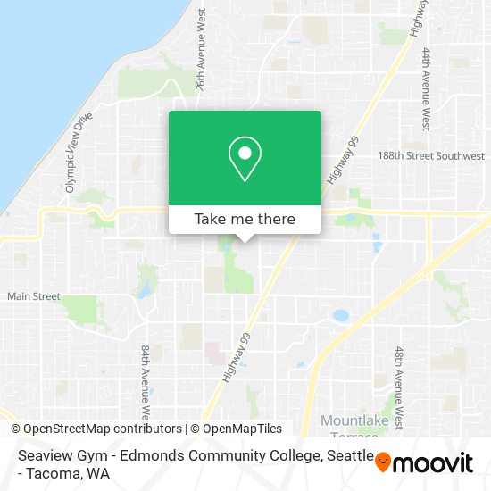 Seaview Gym - Edmonds Community College map