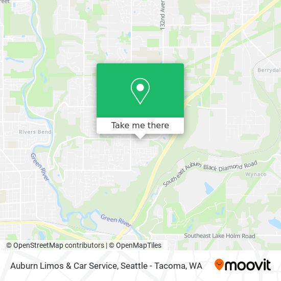 Mapa de Auburn Limos & Car Service