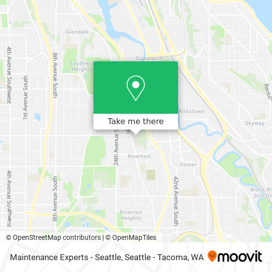 Mapa de Maintenance Experts - Seattle