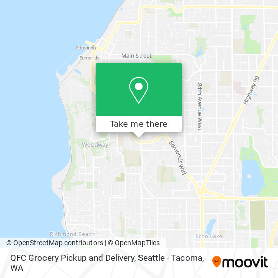 Mapa de QFC Grocery Pickup and Delivery