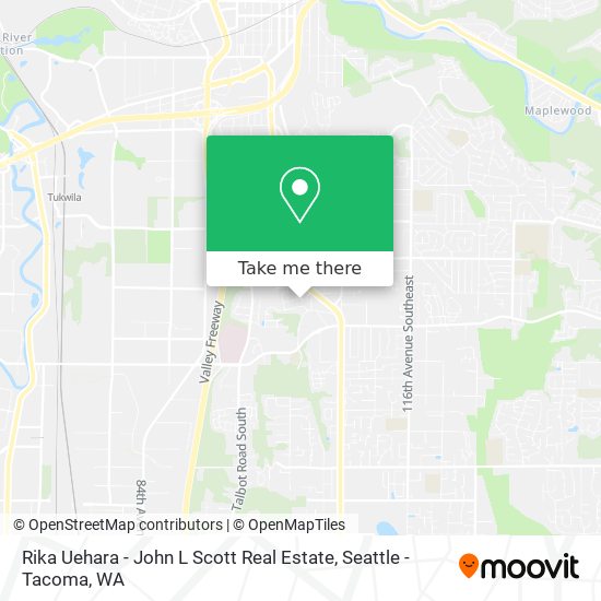 Mapa de Rika Uehara - John L Scott Real Estate