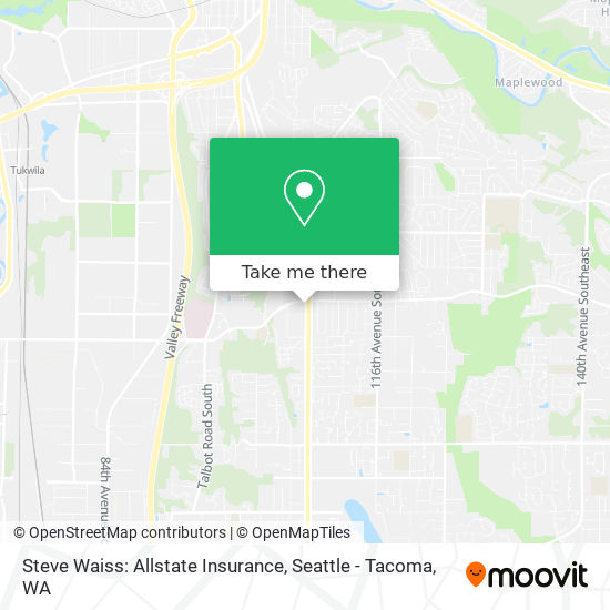 Mapa de Steve Waiss: Allstate Insurance