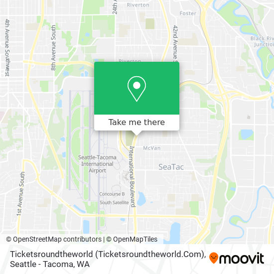 Mapa de Ticketsroundtheworld (Ticketsroundtheworld.Com)