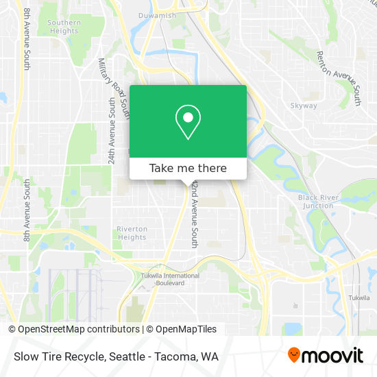 Slow Tire Recycle map