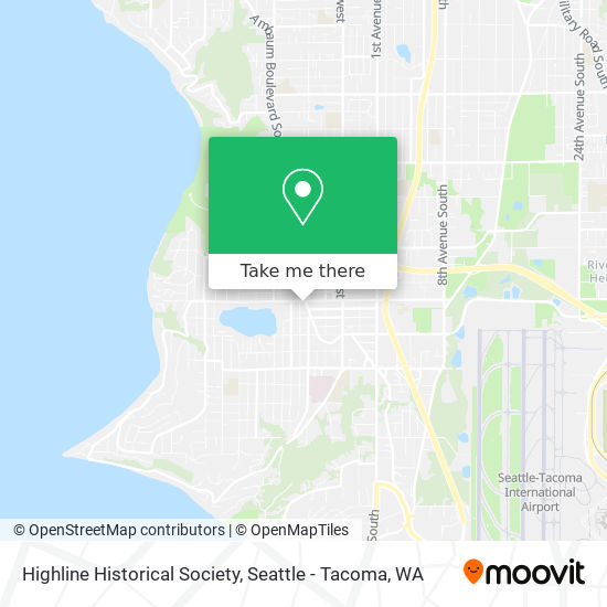 Mapa de Highline Historical Society