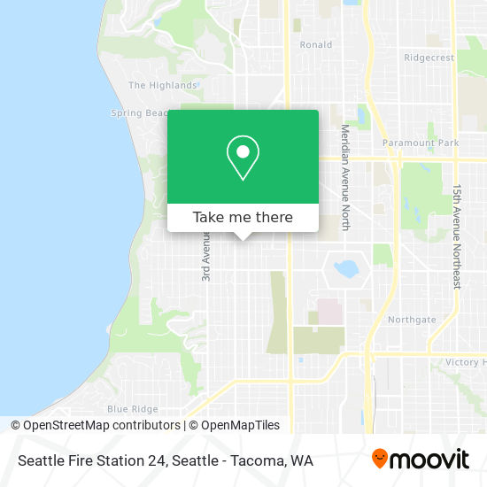 Mapa de Seattle Fire Station 24