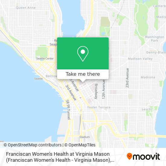 Franciscan Women's Health at Virginia Mason map