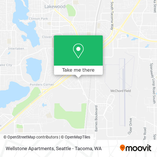 Wellstone Apartments map