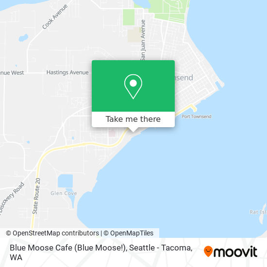 Mapa de Blue Moose Cafe (Blue Moose!)