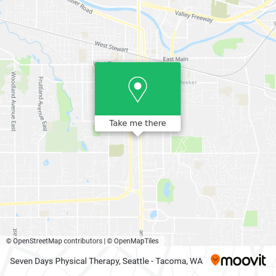 Mapa de Seven Days Physical Therapy
