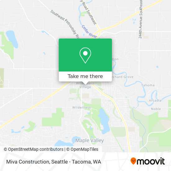 Miva Construction map