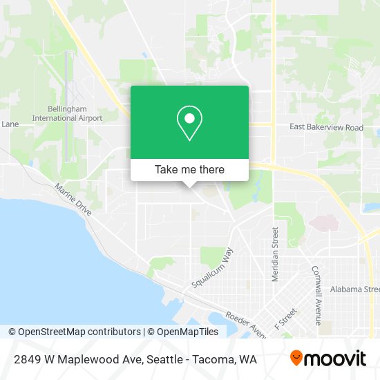 2849 W Maplewood Ave map