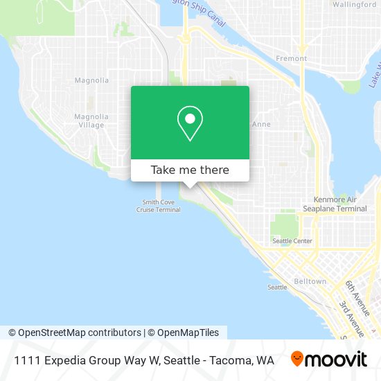 1111 Expedia Group Way W map