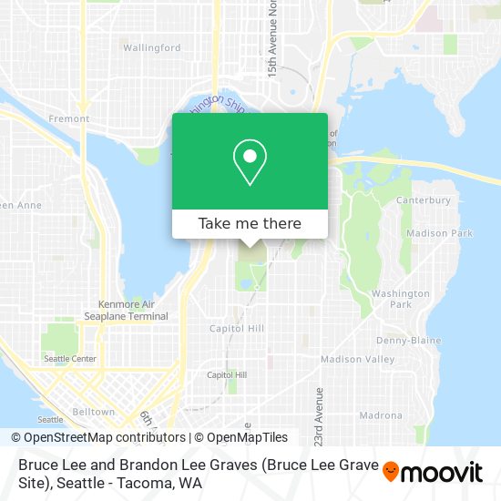 Bruce Lee and Brandon Lee Graves (Bruce Lee Grave Site) map