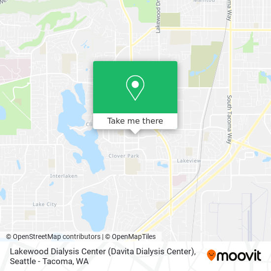 Lakewood Dialysis Center (Davita Dialysis Center) map