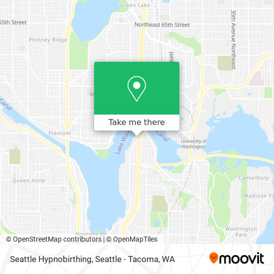 Mapa de Seattle Hypnobirthing