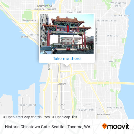 Mapa de Historic Chinatown Gate