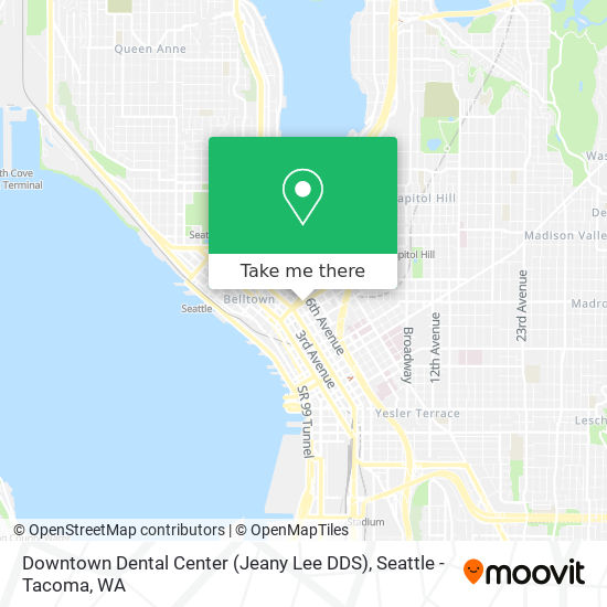 Downtown Dental Center (Jeany Lee DDS) map