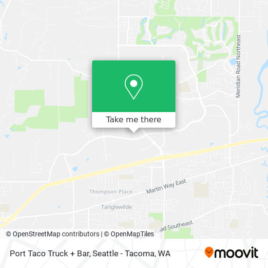 Port Taco Truck + Bar map
